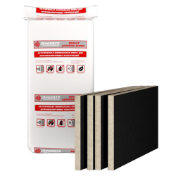 Продукция Шумопоглощающая минплита Izogertz Acoustic Eco в уп.2шт. 1,44 м2. пл.30кг/м3 в Москве